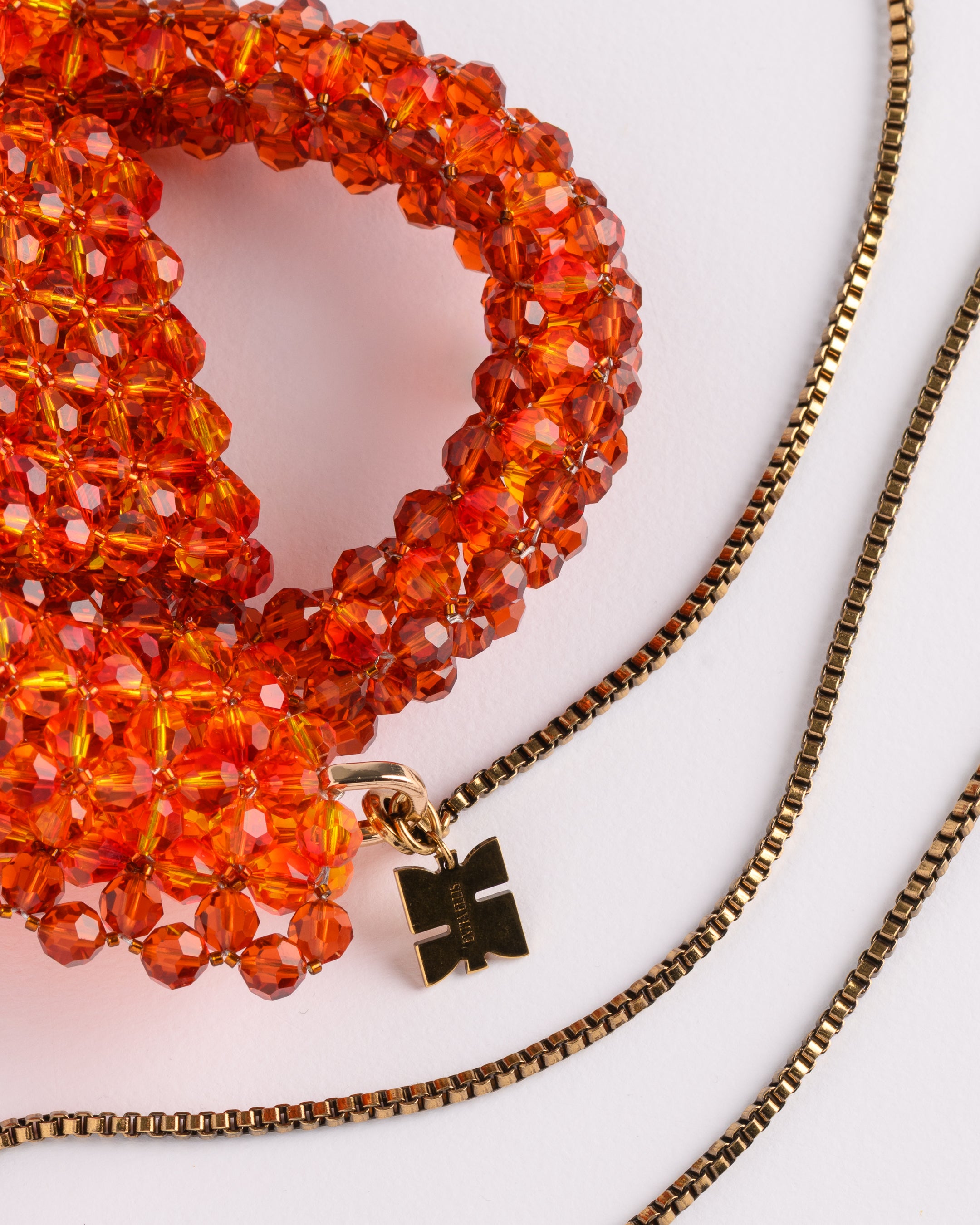 Red and Orange Crystals