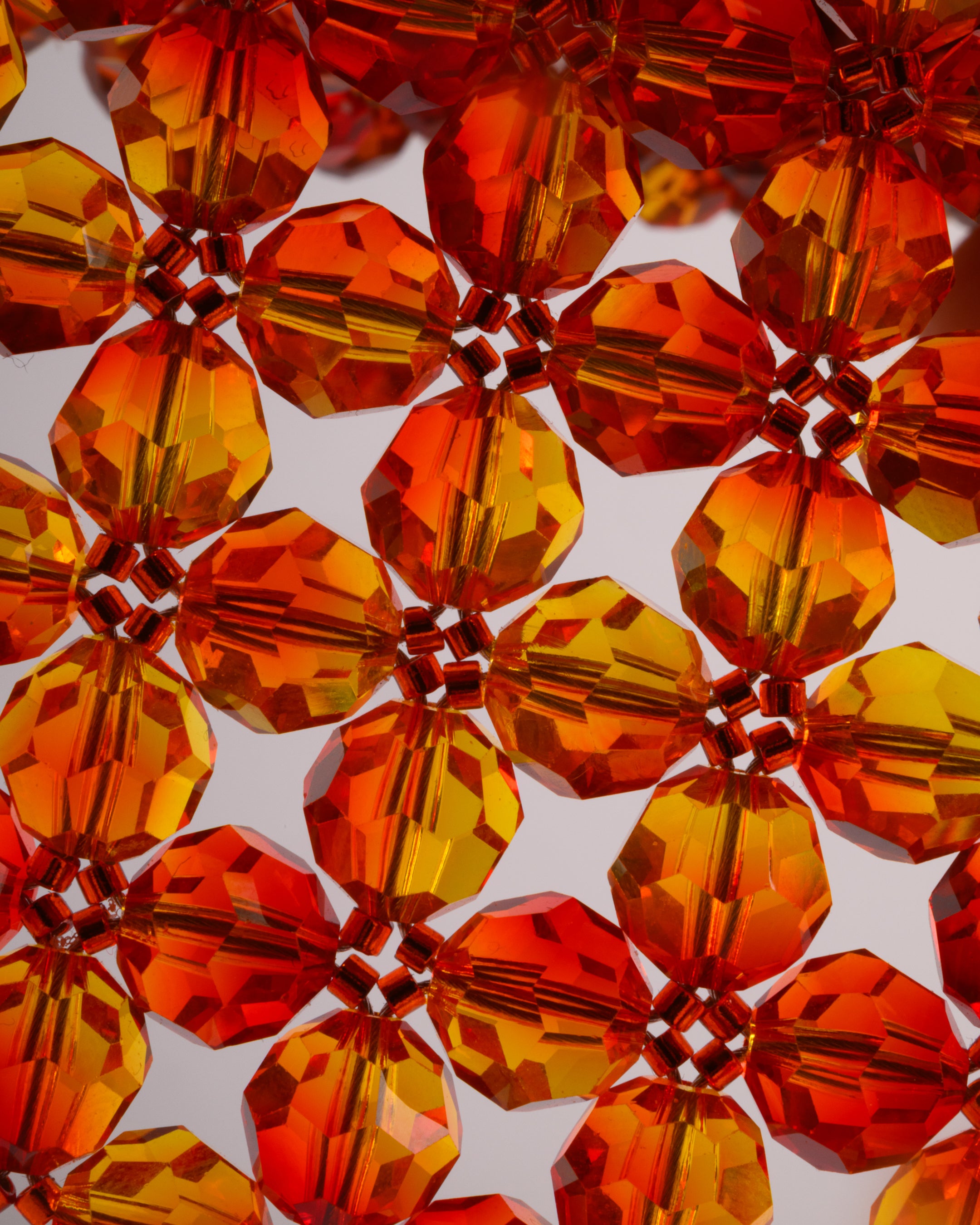 Red and Orange Crystals